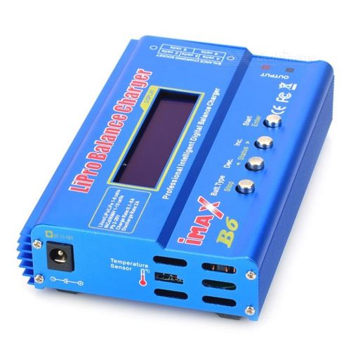 Ładowarka Imax B6 80W 6A + adaptery i sensor temp. na Arena.pl