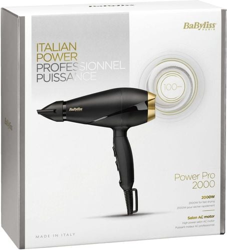 Suszarka do włosów BABYLISS 6704E Power Pro 2000 na Arena.pl