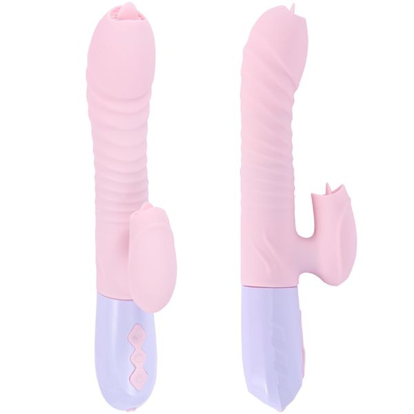 Wibrator-Silicone Vibrator USB 7 Function and Thrusting Function zdjęcie 7