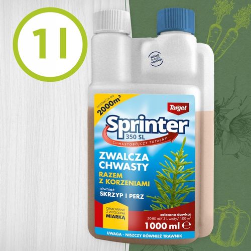 SPRINTER 350SL NA CHWASTY RAZEM Z KORZENIAMI SKRZYP PERZ 1L TARGET na Arena.pl