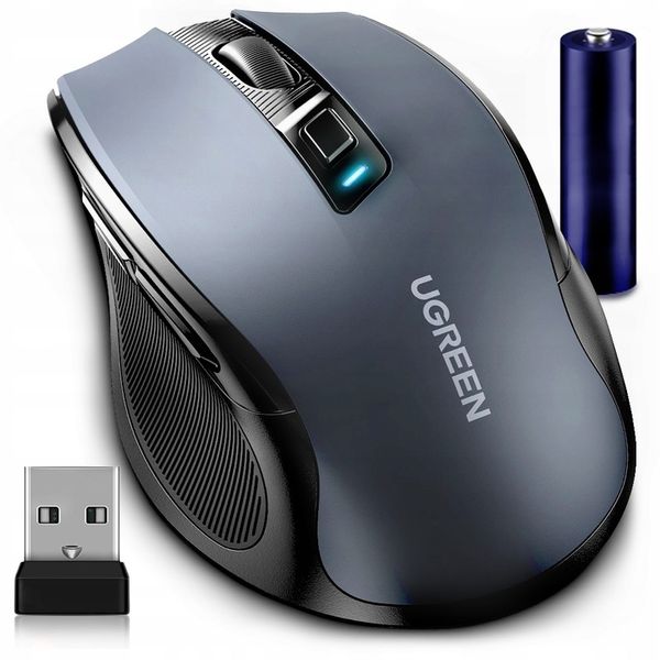 MYSZKA BEZPRZEWODOWA MYSZ DO KOMPUTERA 4000 DPI NA USB UGREEN zdjęcie 1