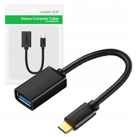 adapter otg usb-c 3.0 ugreen  us154 (czarny)