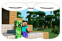 Skarbonka Ceramiczna Minecraft - Nowy Świat