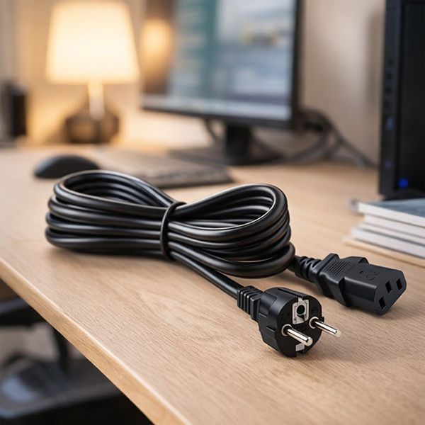 Qoltec kabel zasilający Schuko-IEC C13 3m zdjęcie 6