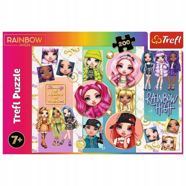 Puzzle 200 Przyjaźń Rainbow High 13289 zdjęcie 3