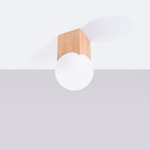 Plafon SOLIS naturalne drewno na Arena.pl