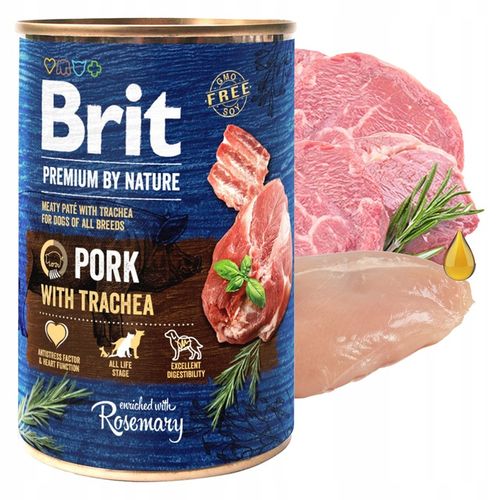 BRIT BY NATURE Karma mokra dla psa mix smaków 12 x 400g na Arena.pl