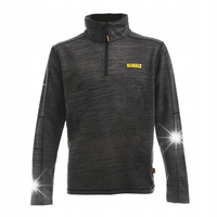 DEWALT BLUZA Z DŁUGIM RĘKAWEM SUWAK POD SZYJĄ POLAR JONESBORO SZARY XXL