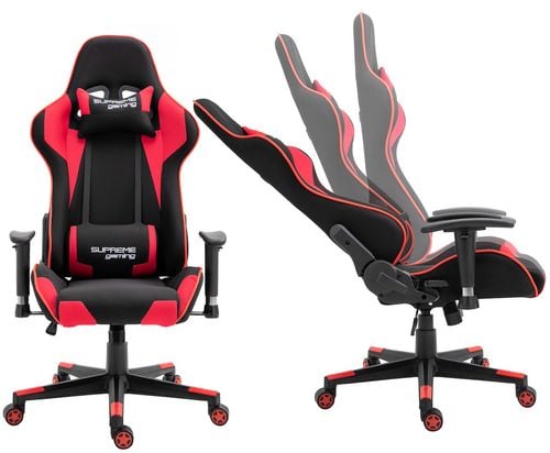 fotel gamingowy playmaker black/red na Arena.pl