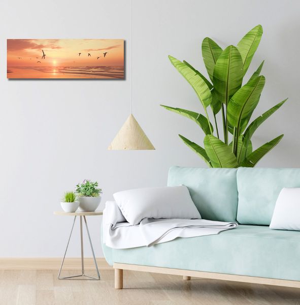 Obraz 70x20cm Spokojna Przystań zdjęcie 2