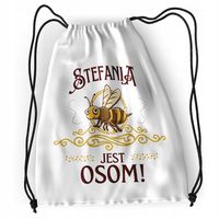 Plecak Dla Stefanii Sportowy Szkolny Worek Torba Z Nadrukiem Ze Zdjęciem