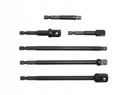 PRZEDŁUŻKI UDAROWE ZESTAW HEX 1/4, 1/2, 3/8 na Arena.pl