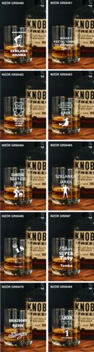 Szklanka do WHISKY z grawerem prezent na święta na Arena.pl