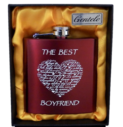 Elegancka Piersiówka Ze Stali Nierdzewnej Dla Najlepszego Chłopaka na Arena.pl