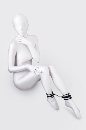 anonymo anclecuffs, polyester, silver, 28.5 cm na Arena.pl