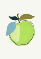 Plakat 70x100cm Nowoczesny Owoce I Jabłko I Pop Art Vintage