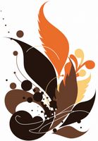 Plakat 68x98cm Ognie Jesienne