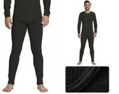 5XL - POLSKIE KALESONY getry męskie 100% BAWEŁNA prążkowane OCIEPLANE