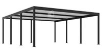 CarPort PREMIUM - Wiata samochodowa 6x5,5 Antracyt - ID952