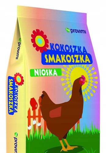 Karma dla kur Provimi Kokoszka Smakoszka, pasza kruszonka dużo jajek na Arena.pl