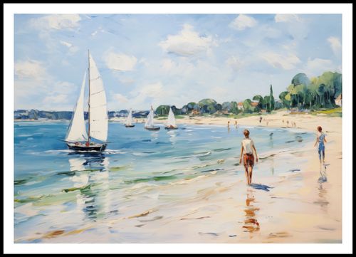 Plakat 100x70cm Życie na Brzegu na Arena.pl