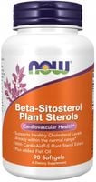 NOW FOODS Beta-Sitosterol Plant Sterols sterole roslinne 90 kapsułek