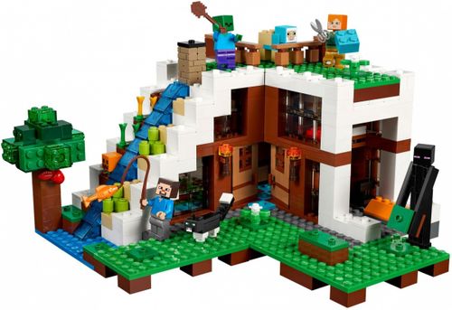 Lego Minecraft Baza pod wodospadem na Arena.pl