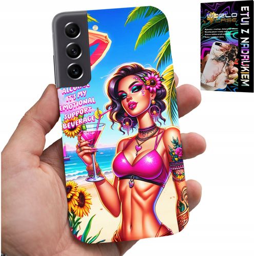 ETUI DO SAMSUNG GALAXY S22 - IT'S NOT ALCOHOL IT'S MY EMOTIONAL CASE na Arena.pl