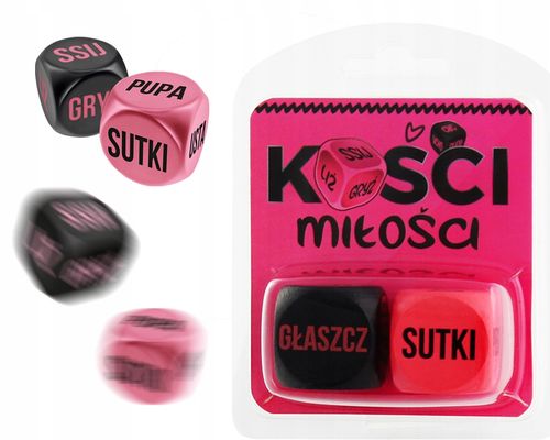 kości miłości różowe na Arena.pl