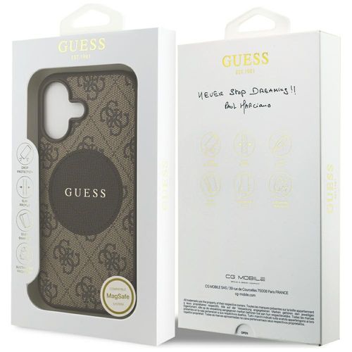 etui guess 4g circle classic logo        magsafe do iphone 17 brązowy na Arena.pl