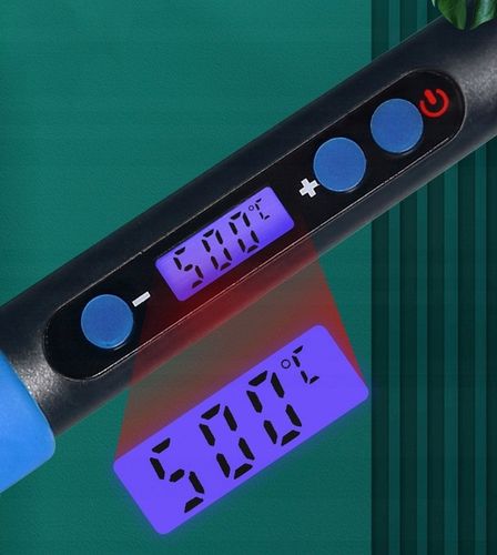 Lutownica Precyzyjna 100W Zestaw Lutowniczy LCD Odsysacz do Cyny 13 na Arena.pl