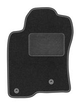 Dywanik kierowcy welurowy Toyota Land Cruiser J120 2002-2009 grafitowy