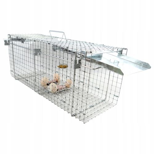 ŻYWOŁAPKA PUŁAPKA NA KUNY SZCZURY ŁASICE NORKI TCHÓRZE ŁASKI ŁAPKA na Arena.pl