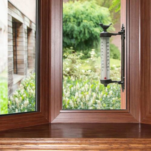 Dekoracyjny termometr ŻELIWNY trwały RETRO duże cyfry stylowy na na Arena.pl