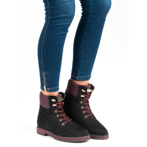 Czarne traperki r.39 na Arena.pl