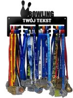 Wieszak na medale BOWLING twoje imię dowolny tekst 320.1