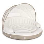 DMUCHANA WYSPA INTEX 200 KG Z DASZKIEM 199X150 CM PVC