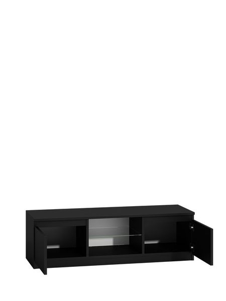 STOLIK RTV 120 - CZERŃ POŁYSK zdjęcie 2