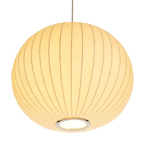 Lampa wisząca SILK biała 50 cm na Arena.pl