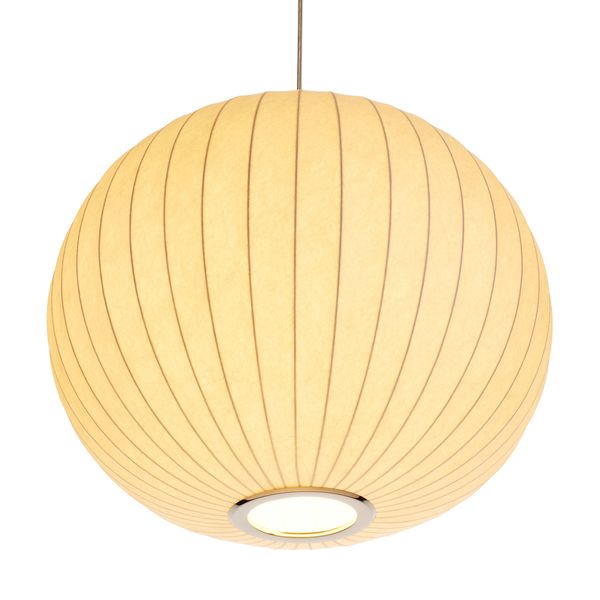 Lampa wisząca SILK biała 50 cm zdjęcie 6