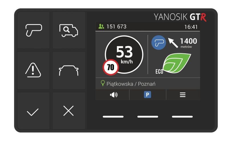 Yanosik Gtr Antyradar + Abonament +Etoll zdjęcie 2