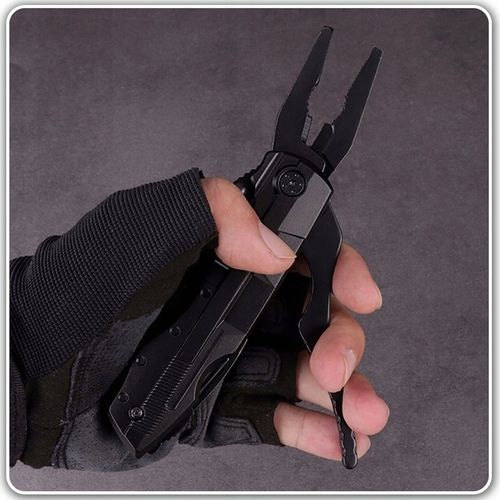 MULTITOOL NARZĘDZIE WIELOFUNKCYJNE SCYZORYK NÓŻ SKŁDANY KOMBINERKI 21w1 na Arena.pl