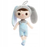 Prezent dla noworodka - Lalka Metoo Królik Przytulanka z Imieniem + Metryka