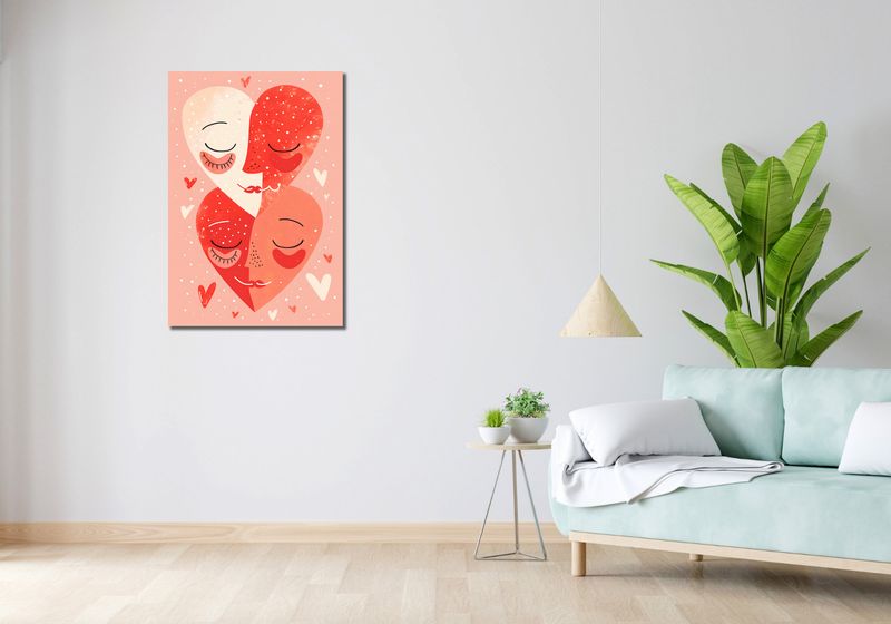 Obraz 60x90cm Wysoka Wibracja zdjęcie 2