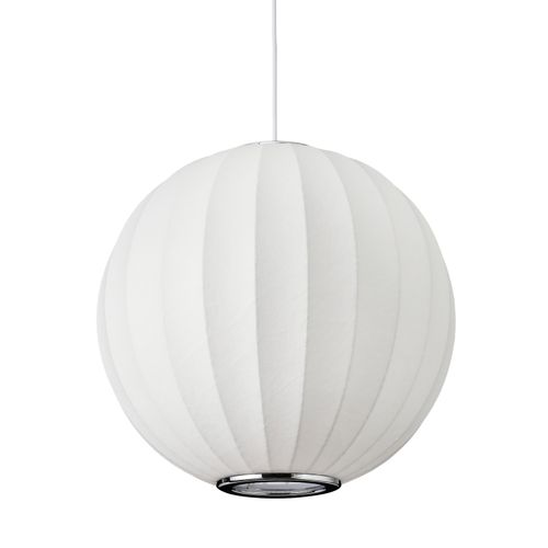 Lampa wisząca SILK biała 30 cm na Arena.pl