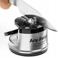 Zestaw AnySharp ostrzałka Classic Silver i mini nożyczki (ASMULTISILSIZZ)