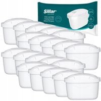 24x Filtr do wody do dzbanek filtrujący Brita Marella Glass - wkład Sillar