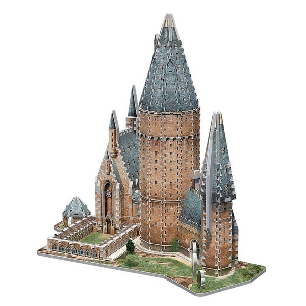 Wrebbit Harry Potter Hogwarts Great Hall PUZZLE 3D zdjęcie 3