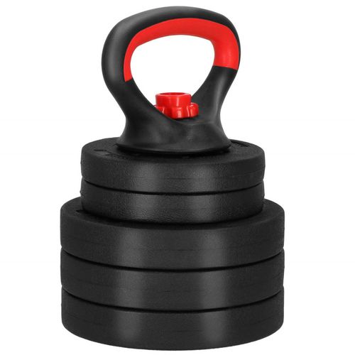 Kettlebell z regulacją obciążenia 10 kg zestaw 5 talerzy na Arena.pl