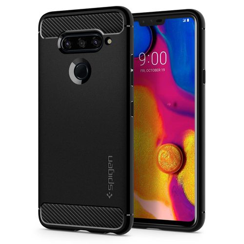 SPIGEN RUGGED ARMOR - LG G8 THINQ - BLACK na Arena.pl